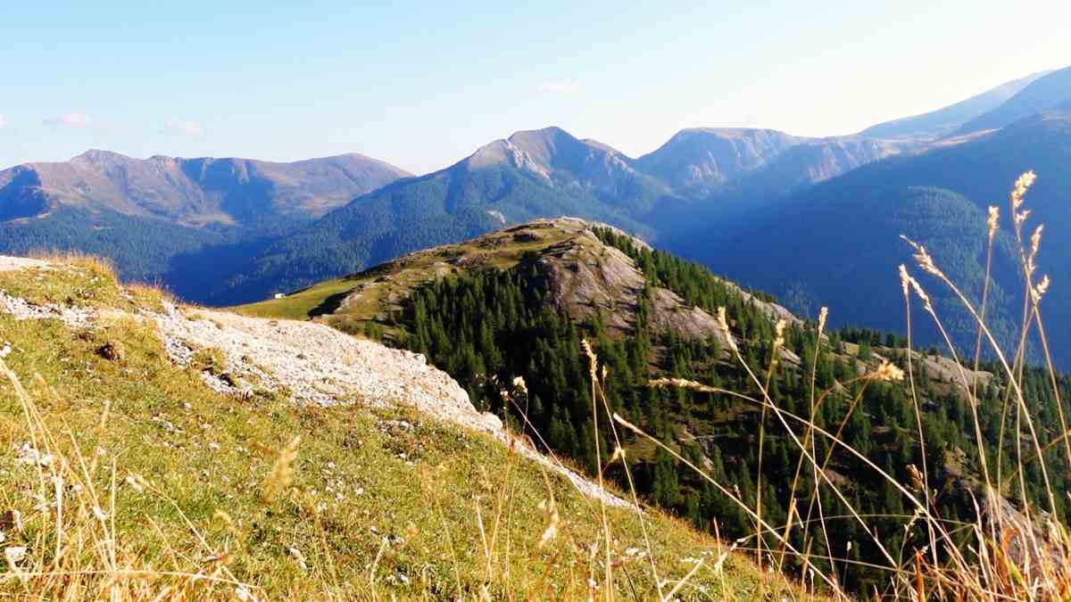 Ausblick Alpenpanorama Eisentalhöhe