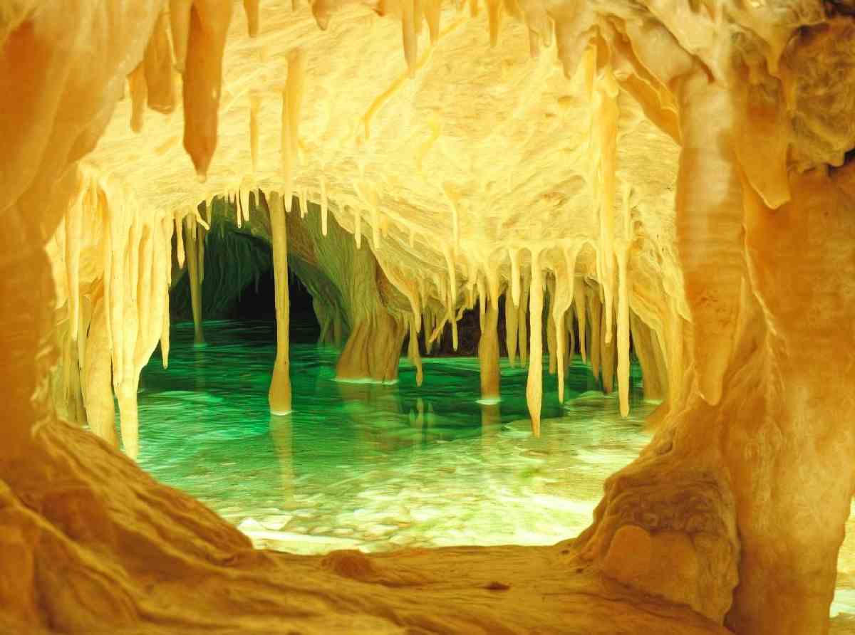 Obir Tropfsteinhöhlen Kleine Grotte