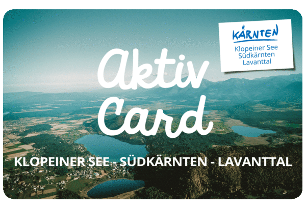 Die Gästecard der Region Klopeiner See - Südkärnten - Lavanttal