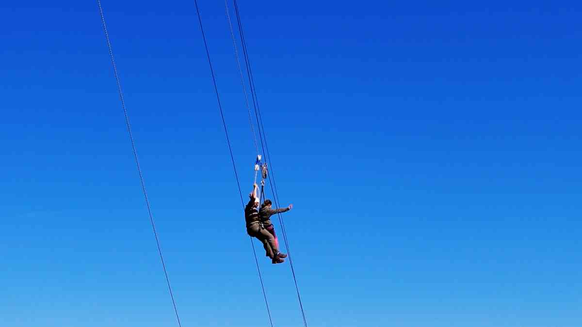 Fly 100 Flying Fox am Pyramidenkogel in Kärnten - Ausflugsziele am Wörthersee