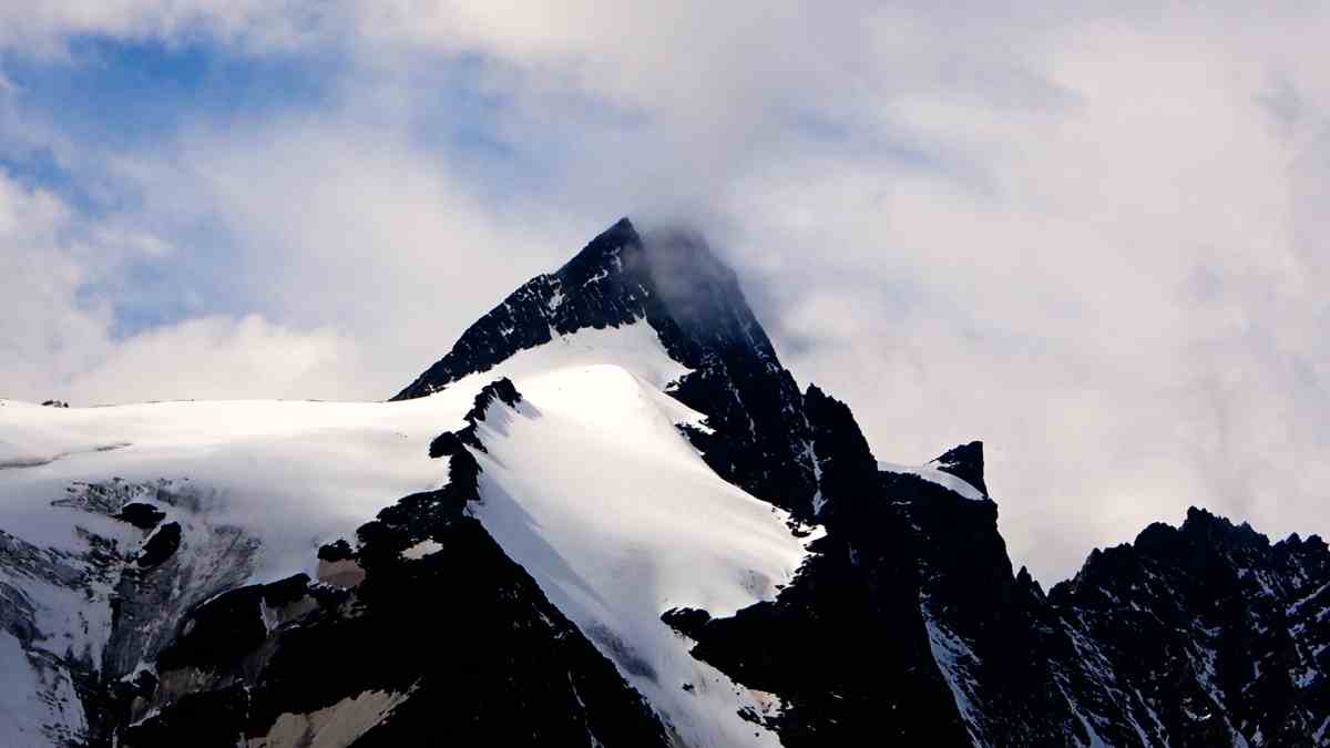 Bergspitzen des Großglockner