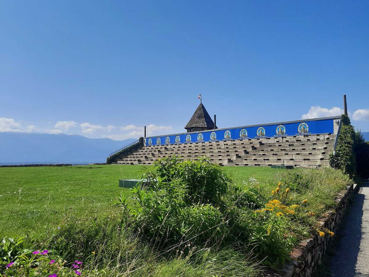 Adlerarena in der Burg Landskron